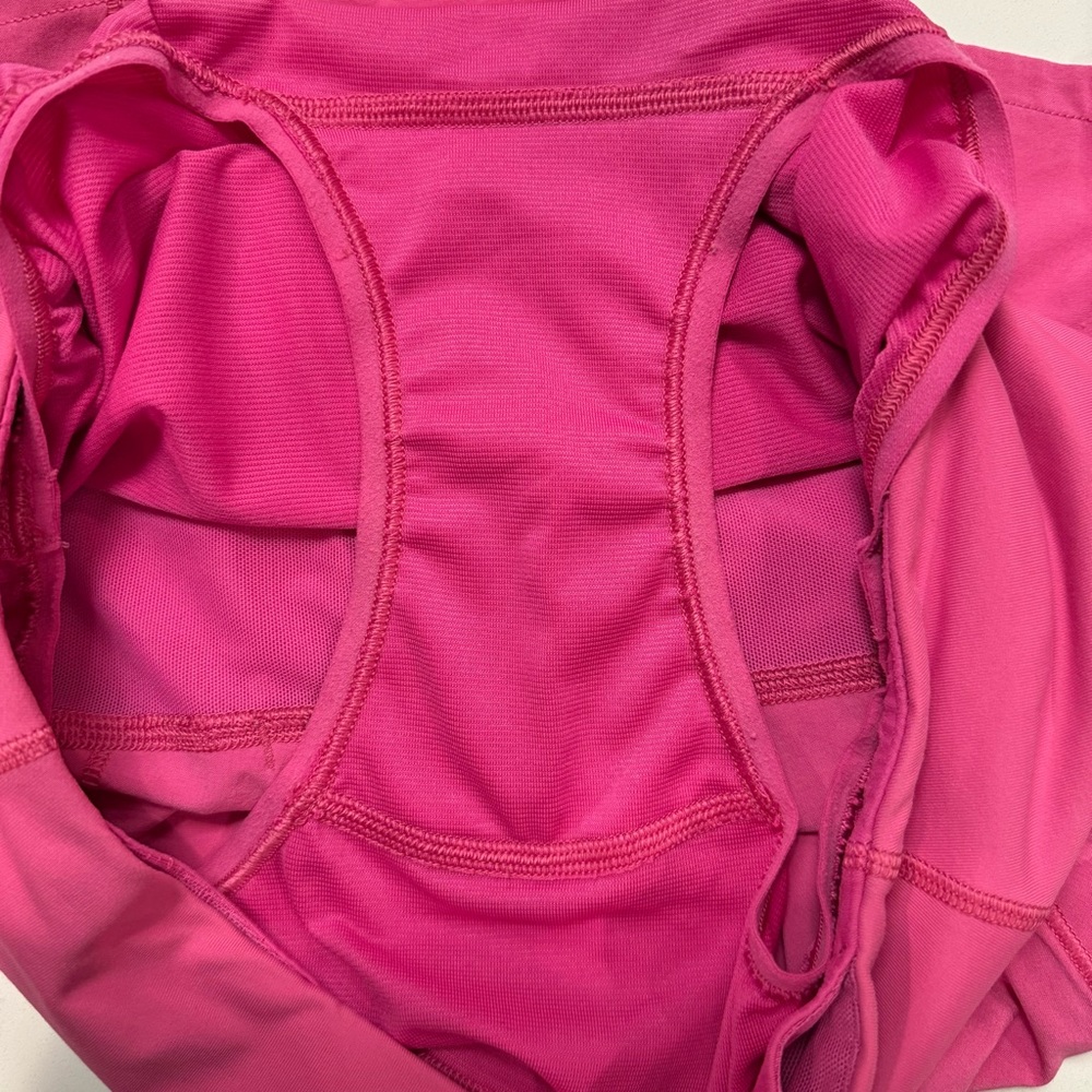 Lululemon Speed Up Mid-Rise Lined Shorts 4” — Sonic Pink, Size 2 - Picture 7 of 9
